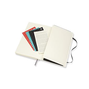 Agenda scolaire semainier Moleskine Couverture souple 2021-2022 Noir