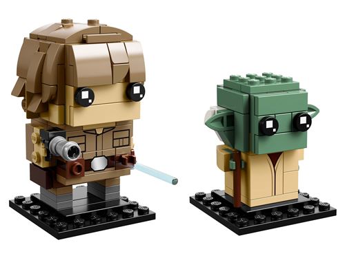 LEGO® BrickHeadz Star Wars™ 41627 Luke Skywalker™ & Yoda™ État correct - Lego reconditionné disponible sur Fnac