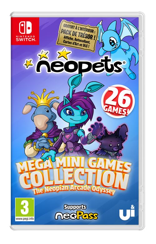 Neopets Mega Mini Games Collection Day 1 Edition Nintendo Switch