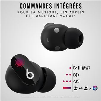 Ecouteurs intra-auriculaire sans fil à réduction du bruit Beats Studio Buds Bluetooth Bleu océan