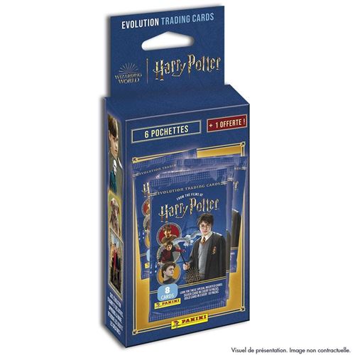 Jeu de cartes Panini Harry Potter Evolution Trading cards Blister 7 pochettes Modèle aléatoire