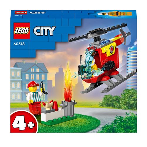 LEGO 60318 BRANDWEERHELIKOPTER L'HELICOPTERE DES POMPIERS
