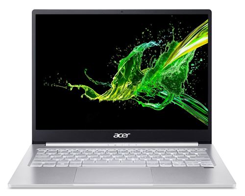 Acer Swift 3 SF313-52-56EW - Core i5 1035G4 / 1.1 GHz - Win 10 Home 64 bits - 8 GB RAM - 256 GB SSD - 13.5 IPS 2256 x 1504 - Iris Plus Graphics - Bluetooth, Wi-Fi - glimmend silver - tsb Frans - voor Fnac