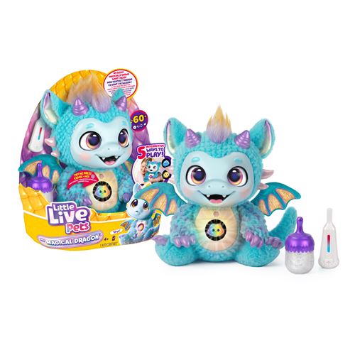 Little Live Pets Multicolore Peluche Interactive My Magical Dragon