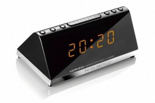 NAFNAF COMPACT CLOCK FM RADIO