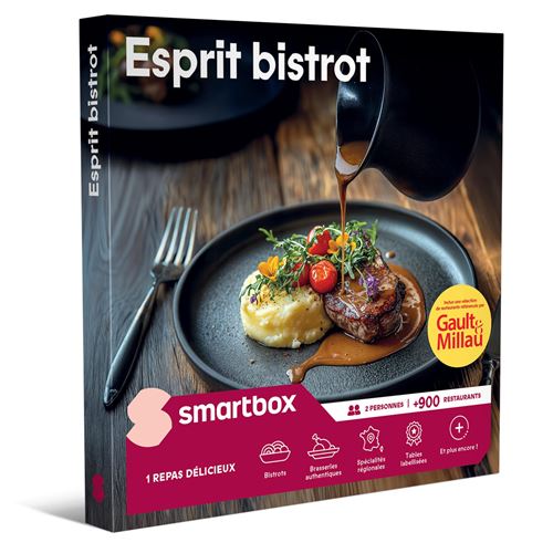 Coffret cadeau SmartBox Esprit bistrot