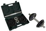 Accessoire de fitness Schildkrot Kit d'halteres 10 kg noir