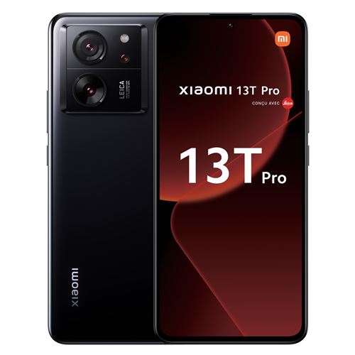 Smartphone Xiaomi 13T Pro 6.67 5G Double SIM 1 To Noir