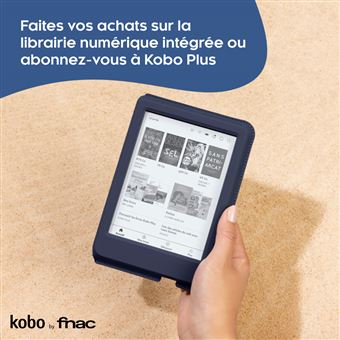 Kobo Coque pour liseuse numérique Kobo by Fnac Mini - Bleue
