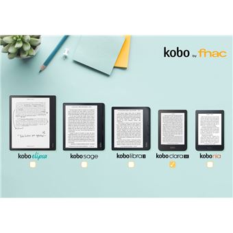 Liseuse numérique Kobo by Fnac Clara 2E 6 16 Go Bleu océan foncé - Liseuse  eBook - Achat & prix