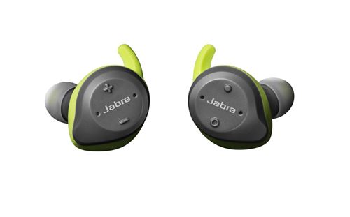Ecouteurs Jabra Elite Sport True Wireless Gris et vert
