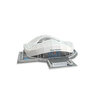 Megableu- Mini Puzzle Stade Parc des Princes 3D-Equipe de Football