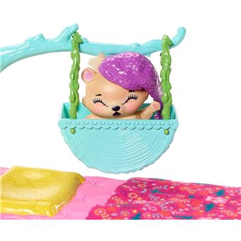 Enchantimals coffret Famille avec mini-poupée Pristina ours polaire, 3 figurines animales et accessoires surprises, jouet pour enfant, GJX47 | Votre wishlist sur