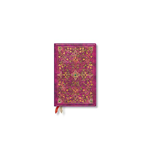 Agenda scolaire rigide Mini Horizontal Paperblanks Jubilé de Diamant 13 mois 2027