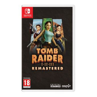 Tomb Raider I-III Remastered Starring Lara Croft Nintendo Switch - 1