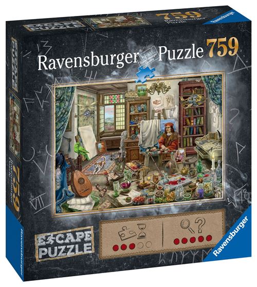 Escape puzzle Ravensburger Atelier d'artiste