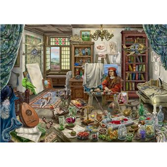 Escape puzzle Ravensburger Atelier d'artiste