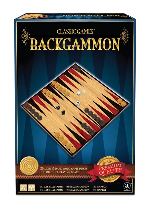 Jeu classique Backgammon