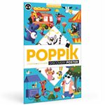 Jeu créatif Poppik Discovery Sticker Cherche et Trouve les animaux Rigolos