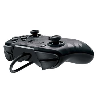 PDP Faceoff Deluxe+ Audio Wired Controller - Manette de jeu - filaire - camo noir - pour Nintendo Switch