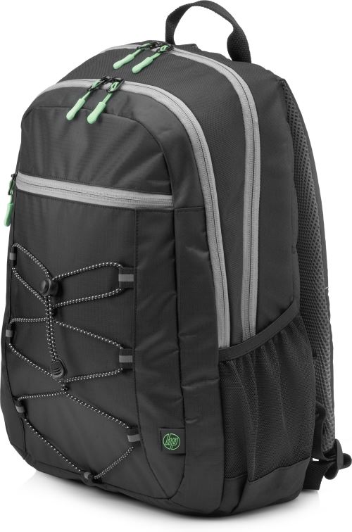 HP Active - Sacoche pour ordinateur portable - 15.6 - noir, vert menthe - pour Chromebook 14; Pavilion Aero Laptop 13; Pavilion x360 Laptop; Spectre x360 Laptop