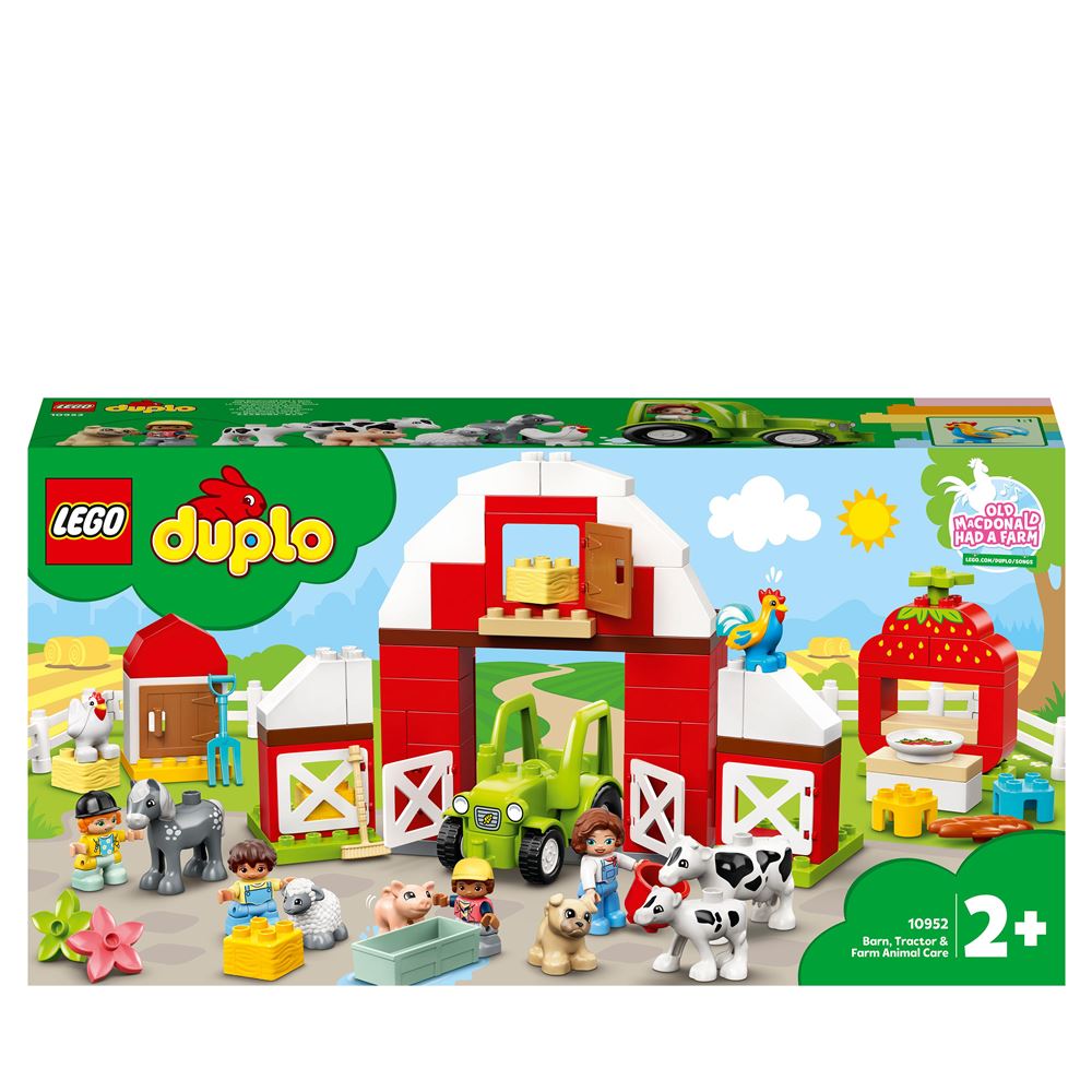 LEGO® DUPLO® 10952 La grange, le tracteur et les animaux de la ferme ...