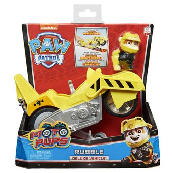 Véhicule et Figurine Ruben Pat Patrouille Moto Pups - 1