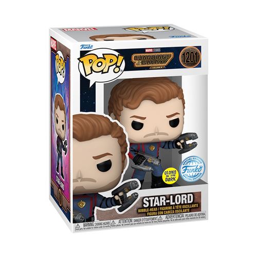 Figurine Funko Pop Guardians of the Galaxy Star Lord État correct -  reconditionné disponible sur Fnac