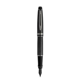 Stylo plume Waterman Expert Métallique Noir plume moyenne