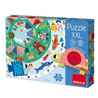 Puzzle XXL Goula Animaux 25 pièces
