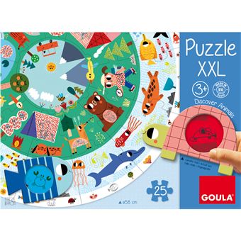 Puzzle XXL Goula Animaux 25 pièces