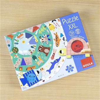 Puzzle XXL Goula Animaux 25 pièces