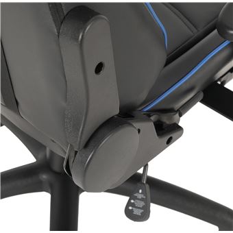 Chaise de bureau gaming Alpha Omega Players Impérium Noir et Bleu