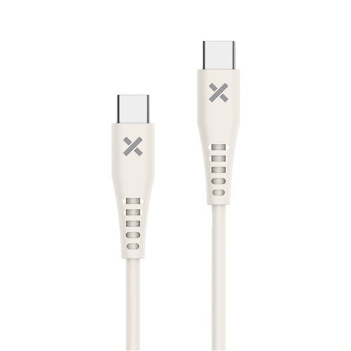 Câble Wefix USB-C vers USB-C 1 m Beige