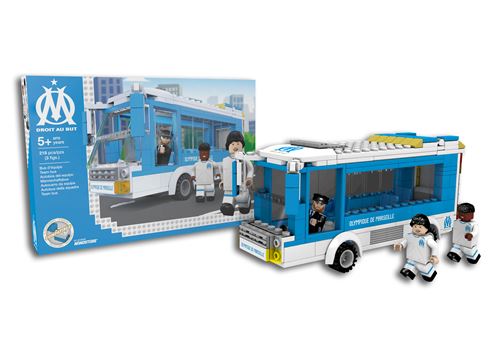 Jeu de construction Megableu Nanostar Bus Olympique Marseille