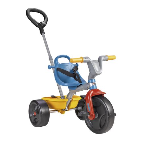 Tricycle Feber Evo Trike 3 en 1 Go Bleu et Gris