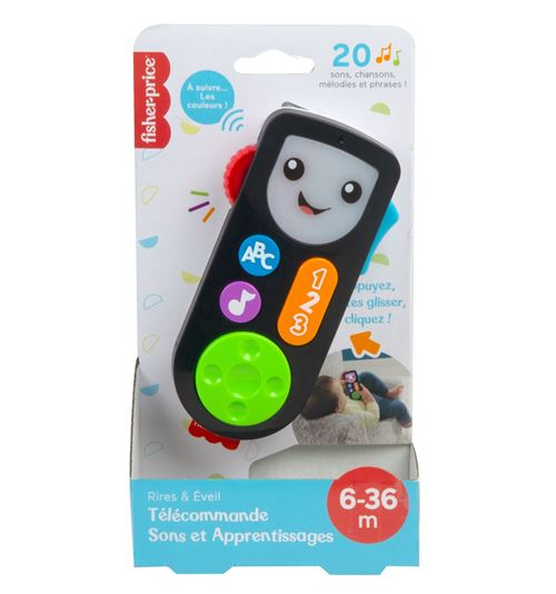 Jeu d'éveil Fisher Price Ma première télécommande