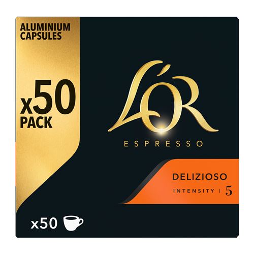 ESPRESSO DELIZIOSO CAPSULES 50 PC 260 GR