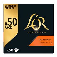 Pack de 50 Capsules café L'Or Espresso Delizioso 260 gr