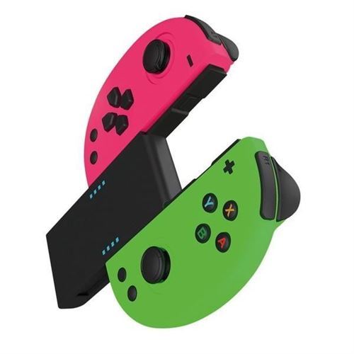Gioteck JC-20 Paire de Manettes Joy-Con Rose Neon / Vert Neon (Switch)