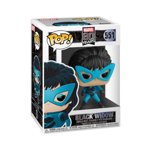 Figurine Funko Pop Marvel 80 Years First Appearance Black Widow Figurine de collection Achat prix fnac