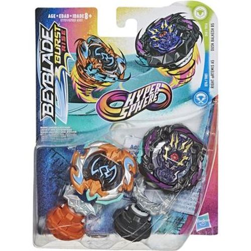 Pack Beyblade Burst Rise Hypersphere Dusk Balkesh B5 and Right Artemis A5