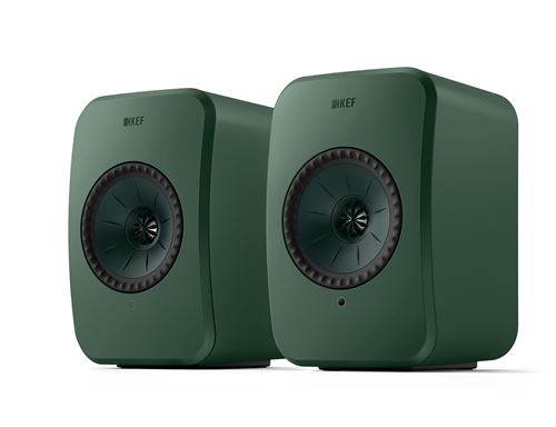 Enceintes Connectées Hi-Fi Kef Lsx 2 Lt Vert Sauge Vendues Par Paire
