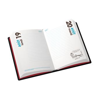 Agenda journalier l’Etudiant BAC première 2022 2023 12 x 18 cm Noir