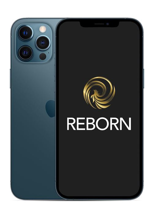 Apple iPhone 12 Pro 6,1 5G 128 Go Double SIM Bleu Pacifique Reconditionné Grade A Reborn