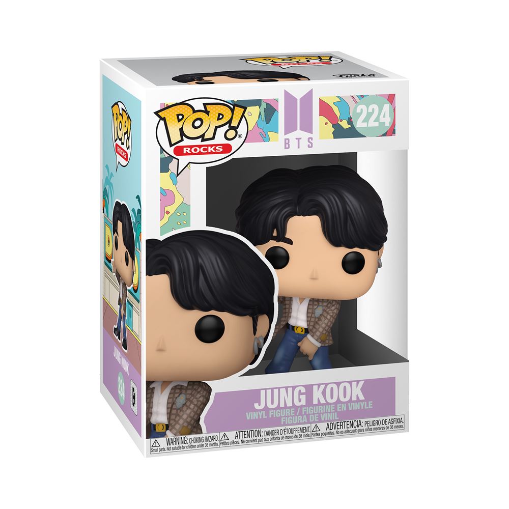 Funko Pop! Rocks – RM De BTS – Figurine Vinyle 9,5 Cm – Tenue Album Proof – Collection Officielle – Cadeau Fan De K-pop