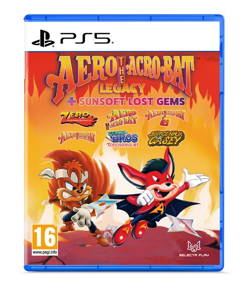 Aero The Acro Bat Legacy + Sunsoft Lost Gems PS5