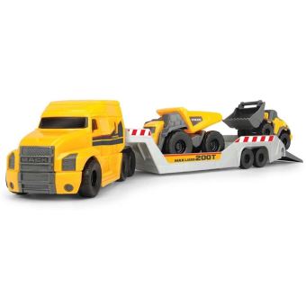 Camion Dickie Toys Volvo et 2 véhicules Volvo