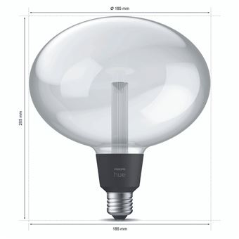 Hue ampoule White and color Deco Ellipse E27