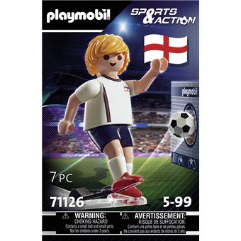 Playmobil 71126 Joueur de football Anglais